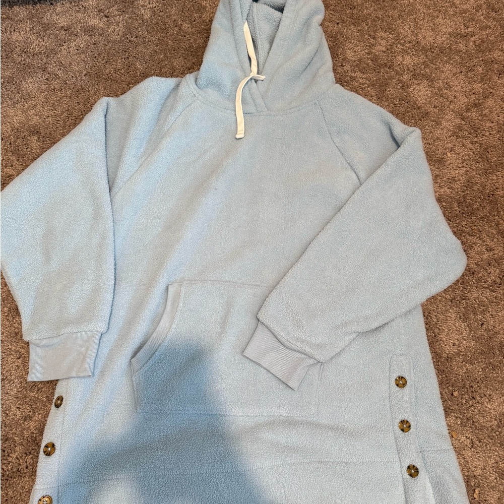 Cuddl Duds Cozy Blue Turtleneck Sweater